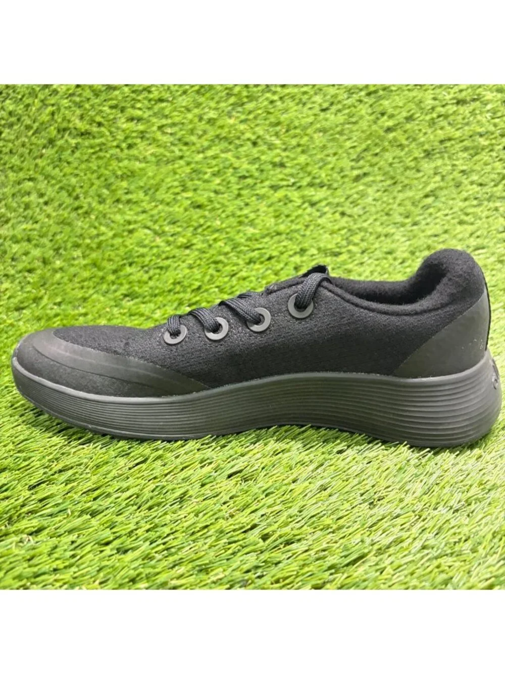 Allbirds Wool Runner Protect Mens Size 8.5 Black Athletic Running Shoes Sneakers